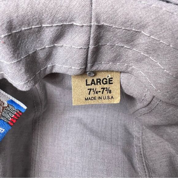 Backtrails by Dobbs wool fedora ⚫️ vintage ⚫️ navy blue ⚫️ large - Picture 4 of 5